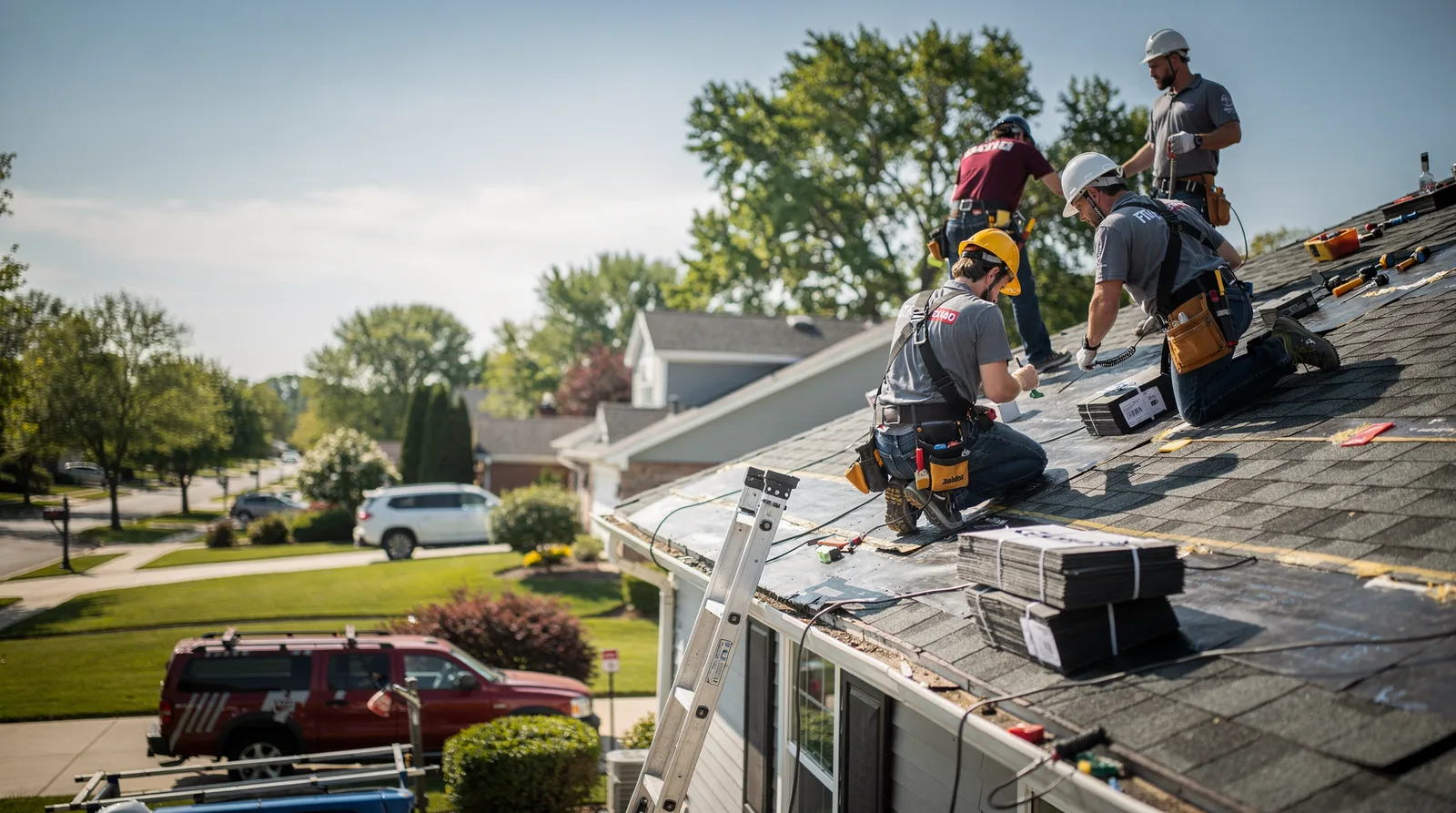 Roof Repair in Bartlett, IL around you